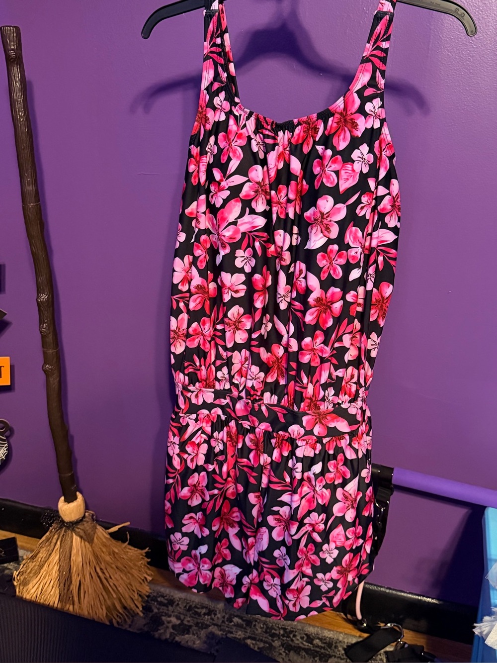 BloomChic Pink Floral One-Piece Swimsuit